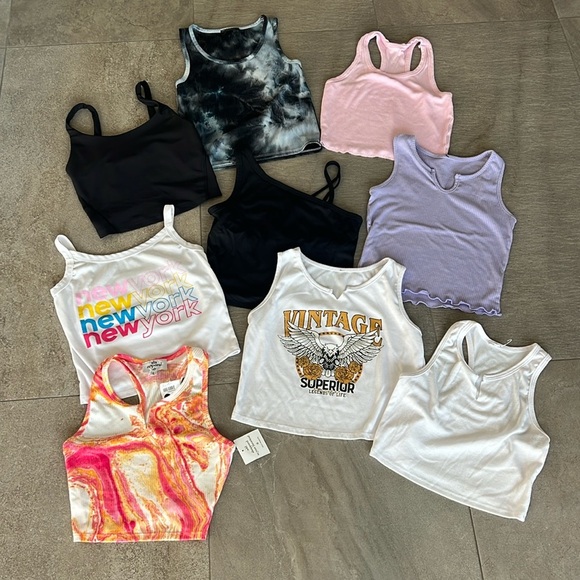 Denny’s Childrenswear assorted Girls Tanks - Picture 1 of 10